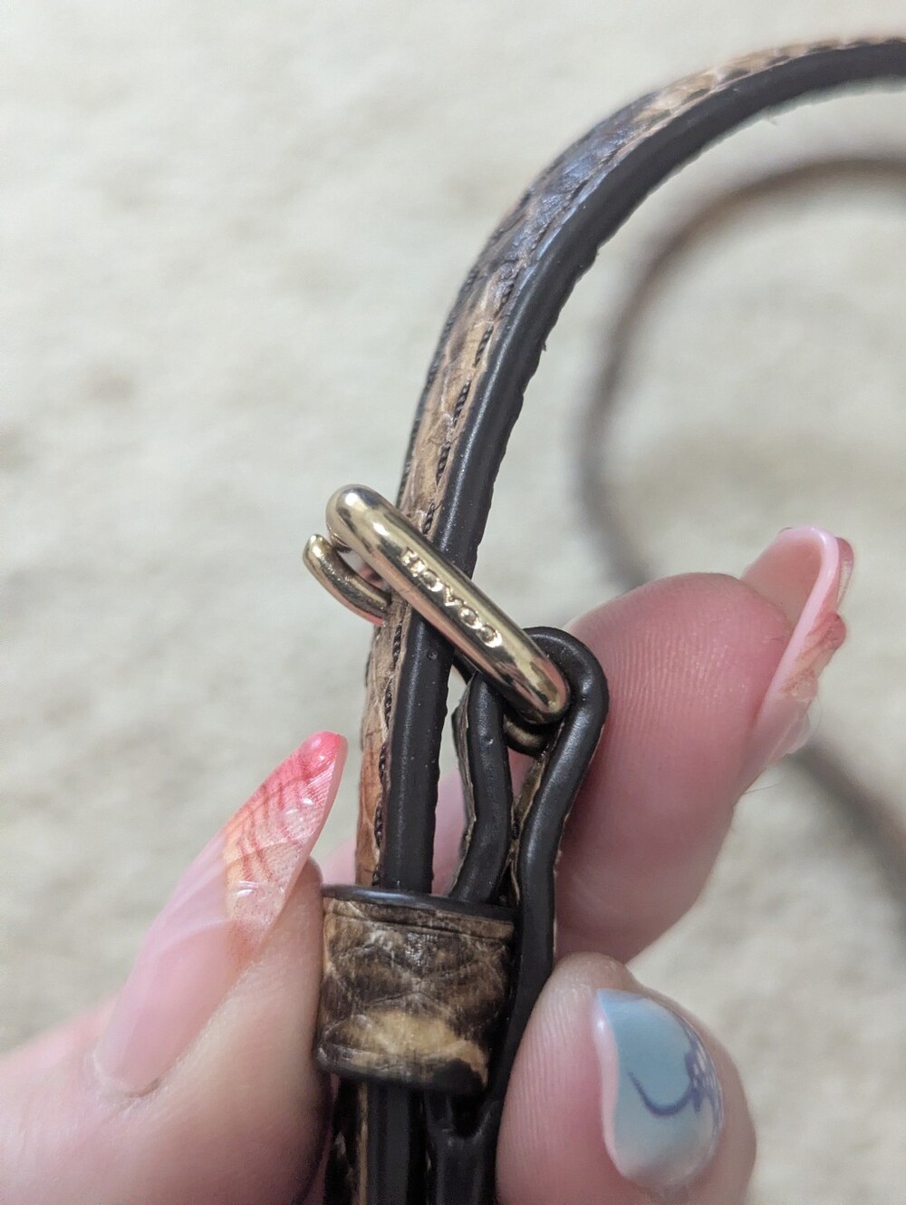 Coach Python Replacement Strap - Picture 3 of 5